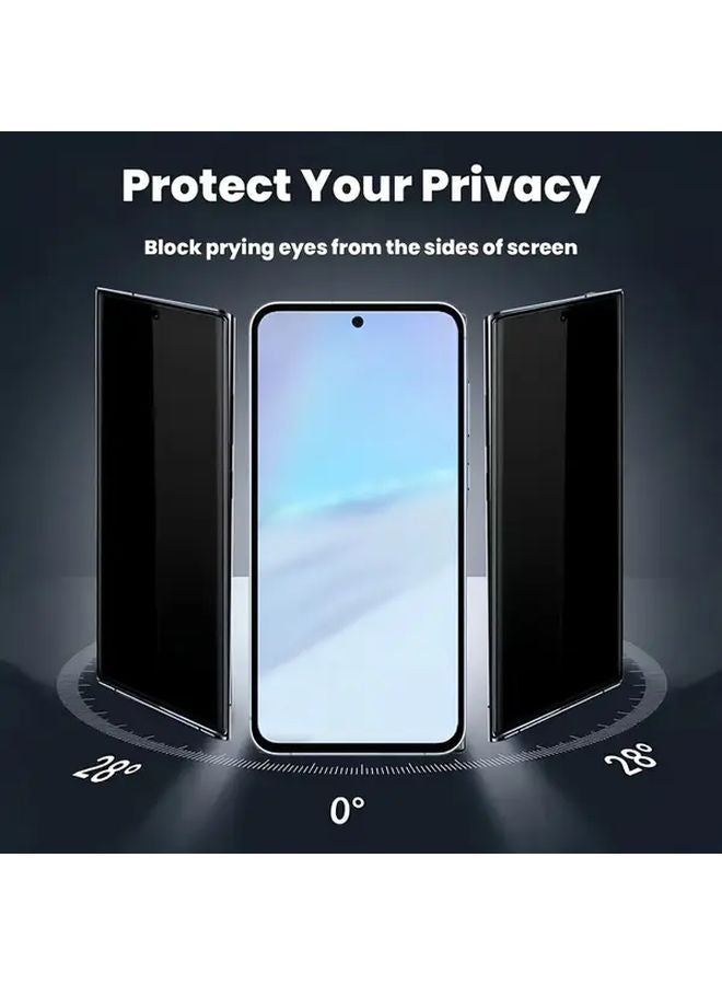 Samsung Galaxy A24 4G Anti Spy Privacy Screen Protector 2 Pack Easy Install Water Gel Film - Image 4